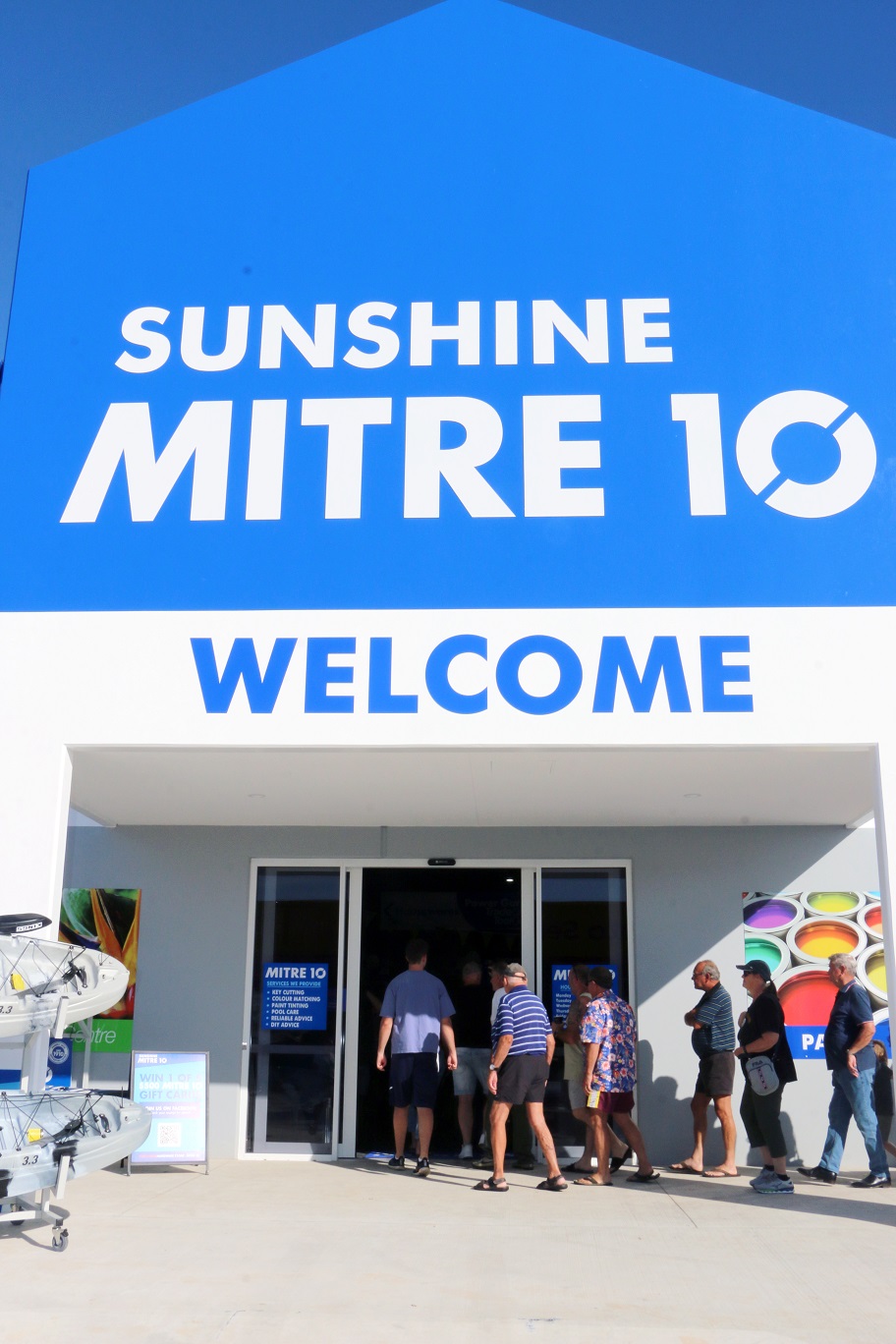 North Lakes Grand Opening Sunshine Mitre 10